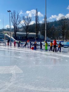 Nauka jazdy na łyżwach